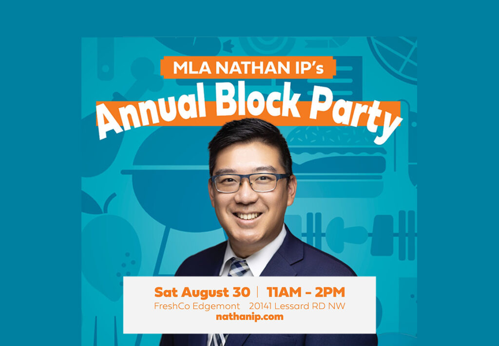 Block Party MLA Nathan Ip