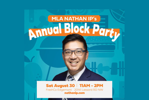 Block Party MLA Nathan Ip