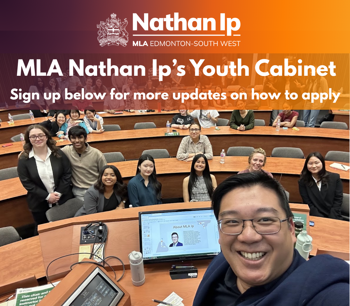 MLA Nathan Ip’s Youth Cabinet
